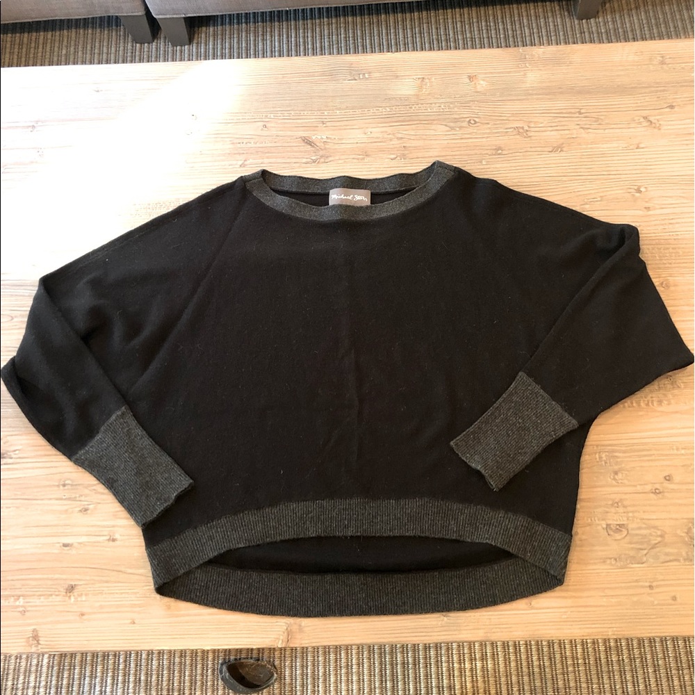 Michael Stars merino wool and cashmere sweater